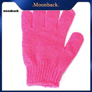 &lt;moonback&gt; ถุงมืออาบน้ํา ขัดผิวกาย กําจัดผิวที่ตายแล้ว 1 ชิ้น