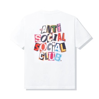 ไฟ! 🔥 เสื้อยืดแขนสั้น Anti Social club 3D2 🔥เสื้อยืด