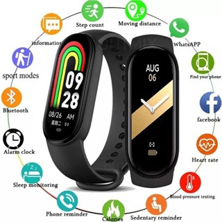 คาวานาฬิกาอัจฉริยะ M8 smart watch วัดอัตราการเต้นหัวใจ กันน้ำ