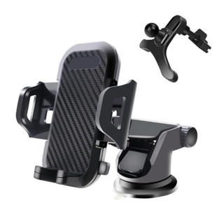 3 In 1 Mobile Phone Holder With Sucker Rotating Flexible Car Bracket