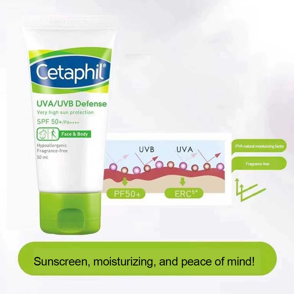 Cetaphil sun UV Protection Women Refreshing Anti-Sweat Sunscreen SPF 50 + 50g