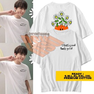ไฟ! เสื้อยืด nct127 jungwoo แคปซูล VIBES GOOD สไตล์เกาหลี