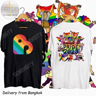 COD เสื้อ Bangkok Pride 2023 Groove ณ CentralWorld LGBT ผู้หญิง ผู้ชาย เสื้อยืดoversize S-5XL