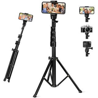 1.6m Remote Shutter Portable Expandable Cell Phone Selfie Stick Tripod