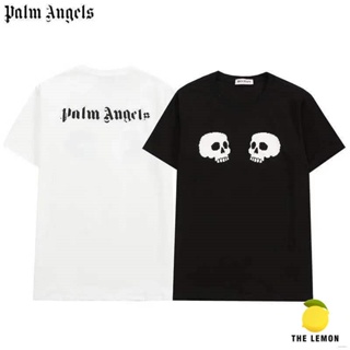 ไฟ! GP 【Lemon】Palm angels เสื้อยืดลายหัวกะโหลกสวยซักไม่หด [Limited Edition]