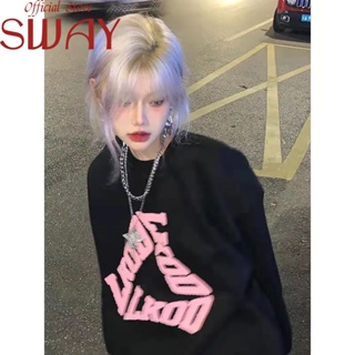 SWAY  เสื้อผ้าผู้ญิง แขนยาว เสื้อฮู้ด คลุมหญิง สไตล์เกาหลี แฟชั่น  พิเศษ คุณภาพสูง ทันสมัย ทันสมัย A29J02I 36Z230909