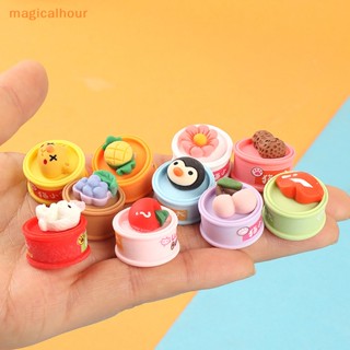 Magicalhour^^ กระป๋องอาหารจิ๋ว 1:6 สําหรับบ้านตุ๊กตา 5 10 ชิ้น ต่อชุด