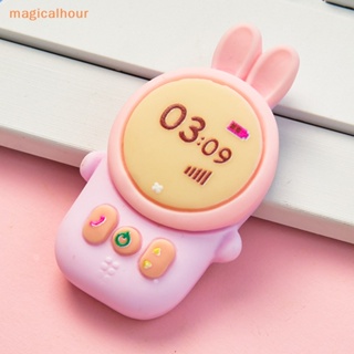 Magicalhour^^ กล่องโทรศัพท์มือถือจําลอง ขนาดเล็ก สําหรับบ้านตุ๊กตา 2 ชิ้น