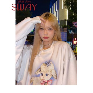 SWAY  เสื้อผ้าผู้ญิง แขนยาว เสื้อฮู้ด คลุมหญิง สไตล์เกาหลี แฟชั่น  รุ่นใหม่ Chic fashion คุณภาพสูง A28J0D4 36Z230909