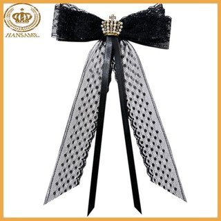 Han Black Jk Tie Bows เนคไท ปกเสื้อ หมุดริบบิ้น เนคไท เครื่องแบบนักศึกษา เสื้อเบลาส์ เนคไท ปกเสื้อ หมุด