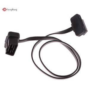 Abongbang เครื่องสแกนเนอร์วินิจฉัยรถยนต์ OBD2 60 ซม. 16Pin 8 Core ตัวผู้ เป็นตัวเมีย