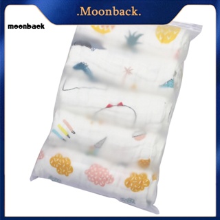 &lt;moonback&gt; ผ้าอ้อมเด็กทารก ผ้าฝ้าย 12 ชั้น ระบายอากาศ ล้างทําความสะอาดได้ 5 ชิ้น