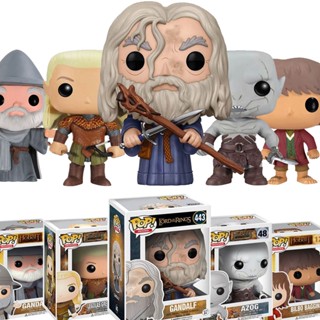 โมเดลฟิกเกอร์ Funko Pop The Lord of The Rings Hobbit Gandalf 443 Azog 48 ของเล่นสําหรับเด็ก