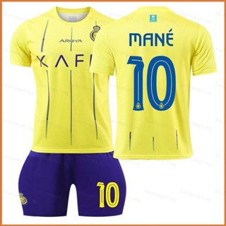 Fb เสื้อยืด ลายทีมชาติฟุตบอล Al Nassr FC 23-24 ชุด 2 ชิ้น ต่อชุด