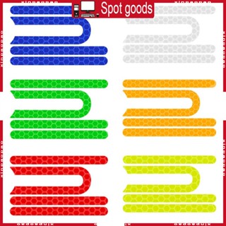 Xi สติกเกอร์สะท้อนแสง เพื่อความปลอดภัย สําหรับสกูตเตอร์ไฟฟ้า M365 4 ชิ้น