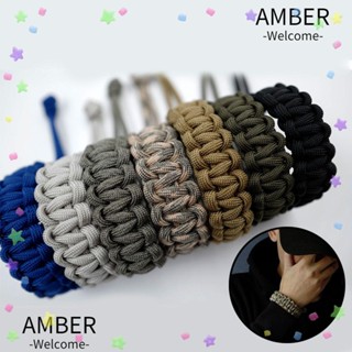 Amber สร้อยข้อมือฉุกเฉิน เชือกพาราคอร์ด 1 ชิ้น