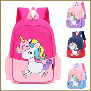 Sq3 กระเป๋าเป้สะพายหลัง กระเป๋านักเรียน ลายยูนิคอร์น My Little Pony น่ารัก สําหรับเด็กอนุบาล 2-4 ปี