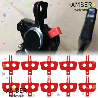 Amber ผ้าเบรกพลาสติก สําหรับจักรยานเสือภูเขา 1 5 ชิ้น