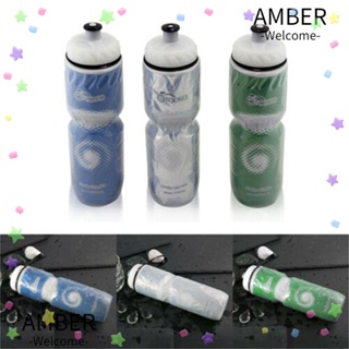 Amber ขวดน้ํา ปลอด BPA ทนทาน 750 มล. สําหรับเล่นกีฬา ปั่นจักรยาน