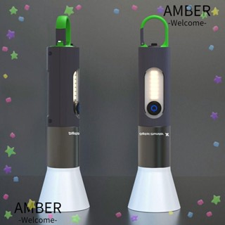 Amber ไฟฉาย LED ซูมได้ กลางแจ้ง โคมไฟเต็นท์ ไฟฉายอเนกประสงค์