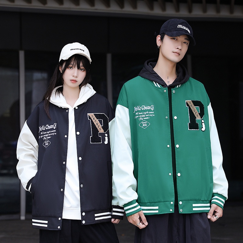 Plus ขนาด M-8XL เสื้อลําลองคู่แจ็คเก็ตเบสบอลหลวม Bomber แจ็คเก็ตไขมัน Slim Fit 6XL/7XL/5XL