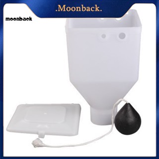 &lt;moonback&gt; เครื่องให้อาหารปากกาหว่าน สีขาว สําหรับบ้าน จัดส่ง ให้อาหาร เตียง รางหมู อุปกรณ์ ก่อสร้างที่ทนทาน