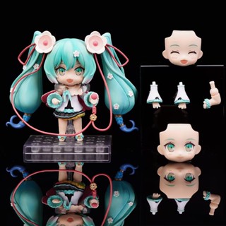 โมเดลฟิกเกอร์ Nendoroid Hatsune Miku Magical Mirai Q Version ของเล่นสําหรับเด็ก