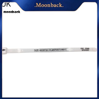 &lt;moonback&gt; Uk/us เทปวัดขนาดแหวนนิ้วมาตรฐาน ไม้บรรทัด ลูป แฮนด์เมด