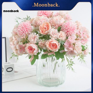 &lt;moonback&gt; ดอกไม้ปลอม สําหรับตกแต่งบ้าน งานแต่งงาน 1 ชิ้น