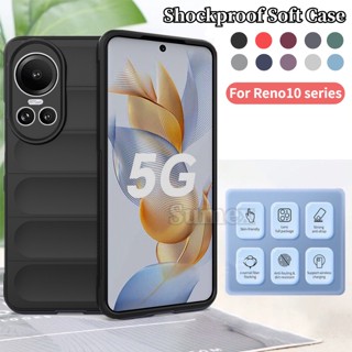 เคสโทรศัพท์มือถือ ซิลิโคนนิ่ม กันกระแทก กันรอยเลนส์กล้อง ทนทาน สําหรับ OPPO Reno 10 Pro Reno10 5G hp OPO Rino 10Pro CPH2531 CPH2525 2023