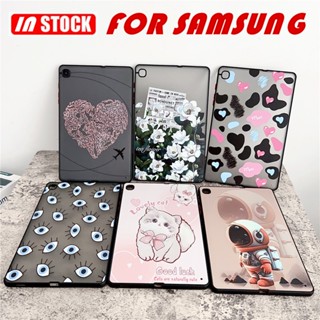 เคสโทรศัพท์ ซิลิโคนนิ่ม TPU ใส บาง กันกระแทก ลายน่ารัก สําหรับ Samsung Galaxy Tab A A7 A8 S6 Lite S7 S8 8.0 นิ้ว 8.7 นิ้ว 10.4 นิ้ว 10.5 นิ้ว 11 นิ้ว SM-T290 T500 T220 X200 P610 T875 X700 2020 2022