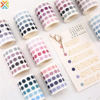 สติกเกอร์ ลายจุด สีน้ํา 3 เมตร สําหรับตกแต่งสมุดภาพ DIY