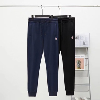 KGMC Moncler Mengjia mens sweatpants M Yuhuang foreign trade high-end sports pants slimming casual pants zipper pocket