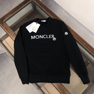 G9ZK Moncler new mens sweater long sleeve round neck Terry embroidered pullover sweater