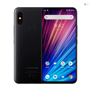 [พร้อมส่ง](EU-Version) Umidigi F1 Play โทรศัพท์มือถือ 6.3 นิ้ว FHD+ 6GB+64GB 48MP Android 9.0 Helio P60 Octa Core 5150mAh 18W OTG NFC ปลดล็อกด้วยลายนิ้วมือ จดจําใบหน้า 4G