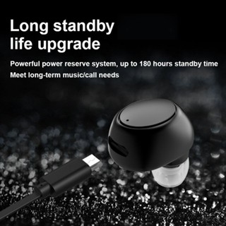 ชุดหูฟังไร้สาย X6 Earbud Mini 5.0 พร้อมไมโครโฟน สําหรับเล่นเกม 1 ชิ้น