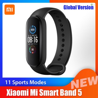 [พร้อมส่ง]Global Version Xiaomi Mi Smart Band 5 หน้าจอ AMOLED ไดนามิก 11 โหมดกีฬา ชาร์จแม่เหล็ก BT 5.0 14 วัน กล้องสแตนด์บาย กล้องระยะไกล ฟิตเนส กีฬา ติดตามสุขภาพ Br