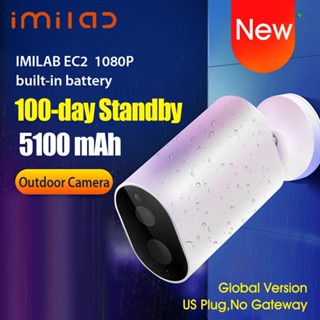 [พร้อมส่ง] กล้องรักษาความปลอดภัย IMILAB EC2 Smart IP Camera CMSXJ11A Gateway 1080P H.264 แบตเตอรี่ 5100mAh AI ควบคุมผ่านแอป IP66 ไร้สาย