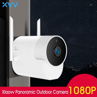 [พร้อมส่ง] Xiaovv กล้องวงจรปิดพาโนรามา 1080P HD ไร้สาย กันฝุ่น มองเห็นกลางคืน อินฟราเรด IP กันน้ํา พร้อมแอพ สําหรับบ้าน