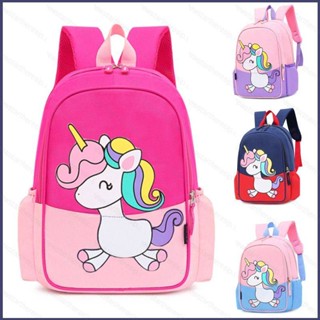 News กระเป๋าเป้สะพายหลัง กระเป๋านักเรียน ลายยูนิคอร์น My Little Pony น่ารัก สําหรับเด็กอนุบาล 2-4 ปี