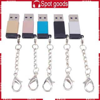 Win อะแดปเตอร์แปลง Type C ตัวเมีย เป็น USB ตัวผู้ ทนทาน พร้อมพวงกุญแจ