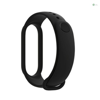 [พร้อมส่ง] สายนาฬิกาข้อมือซิลิโคน ปรับได้ แบบเปลี่ยน สําหรับ Xiaomi Mi Band 6 Smartwatch