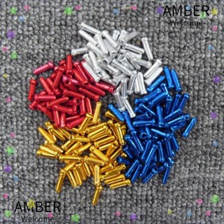 Amber จุกปิดปลายสายเกียร์ด้านใน สําหรับจักรยาน