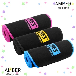 Amber เข็มขัดเทรนเนอร์เอว ยิม อุปกรณ์ออกกําลังกาย เข็มขัด กระชับสัดส่วน เข็มขัดปรับได้