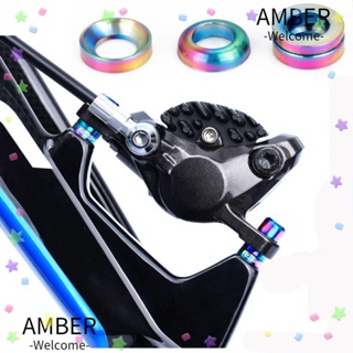 Amber ดิสก์เบรกคาลิปเปอร์ อุปกรณ์เสริม สําหรับจักรยานเสือภูเขา BMX 1 ชุด