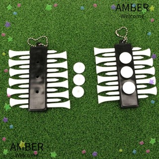 Amber ที่วางลูกกอล์ฟ พลาสติก ทนทาน 12 ชิ้น