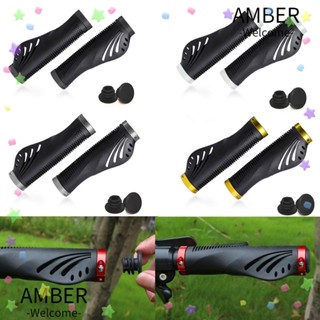 Amber อะไหล่แฮนด์มือจับ กันลื่น สําหรับรถจักรยาน