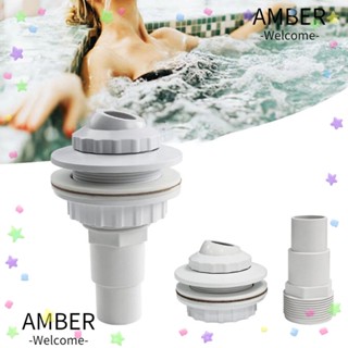 Amber หัวฉีดน้ําเข้า ปรับได้ อุปกรณ์เสริม สําหรับสระว่ายน้ํา