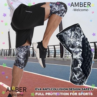 Amber สนับเข่า ปลอกขา ป้องกันการกระแทก อุปกรณ์เสริม