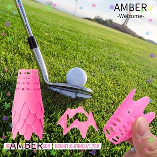 Amber ที่ตั้งลูกกอล์ฟจําลอง สําหรับผู้ชาย และผู้หญิง 15 ชิ้น